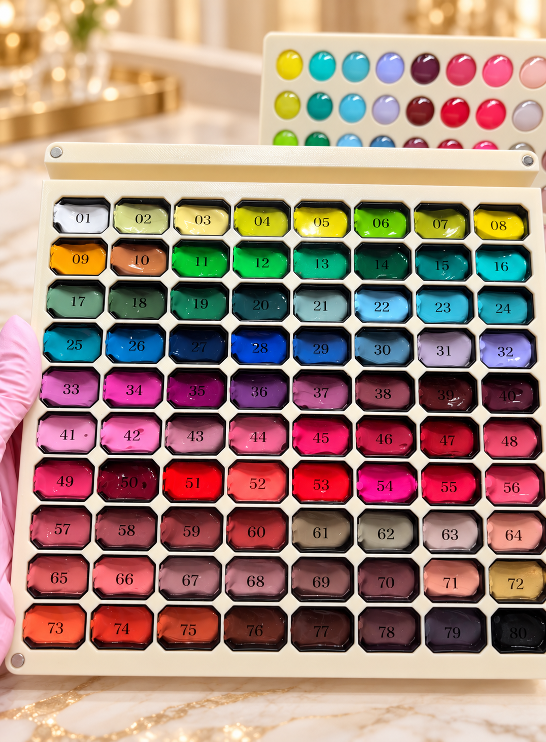 Premium Thick Pat Pat Gel-80 colors (Ombré Nail Design + Painting Nail Art )