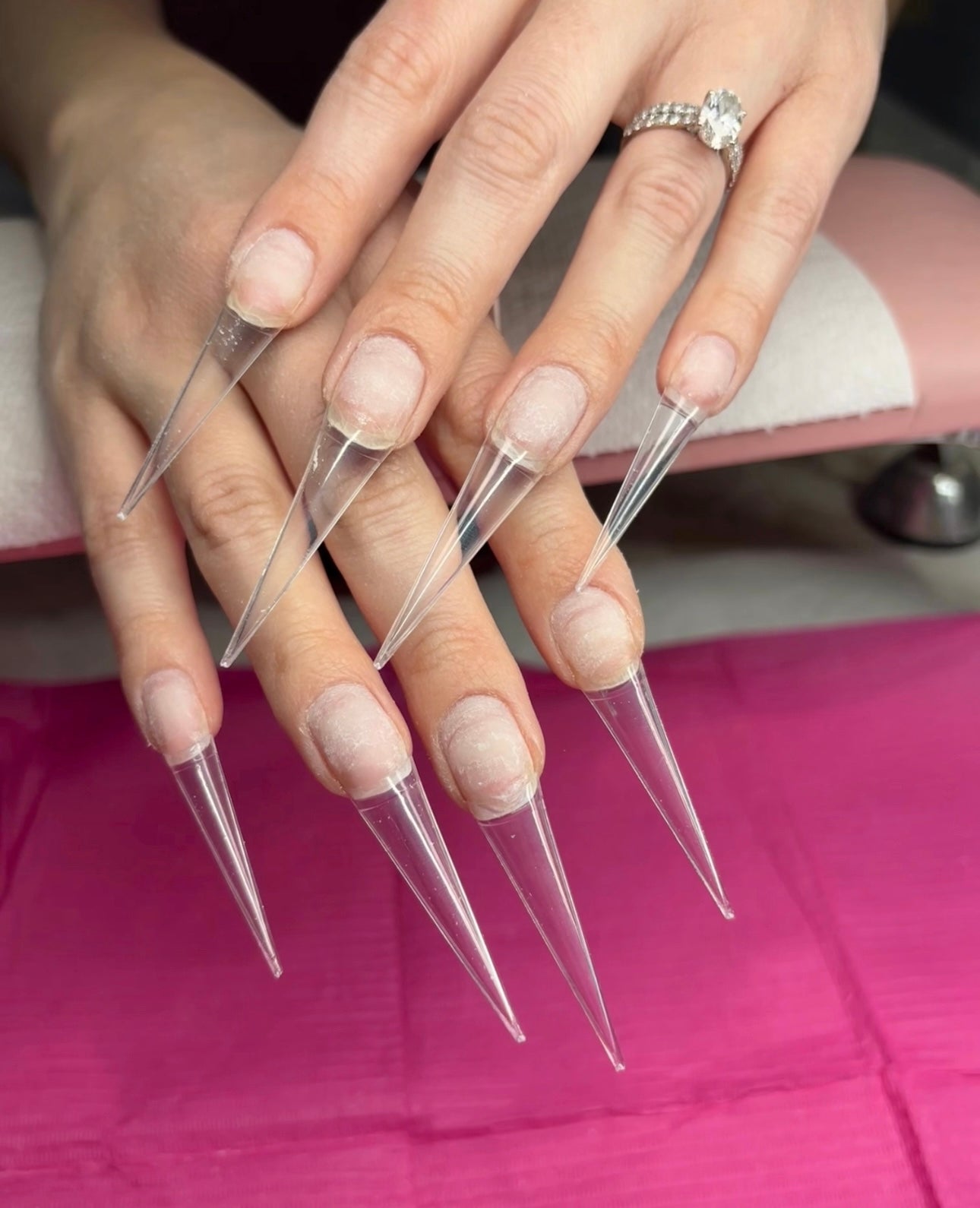 2XL Stiletto Straight Nail Tip