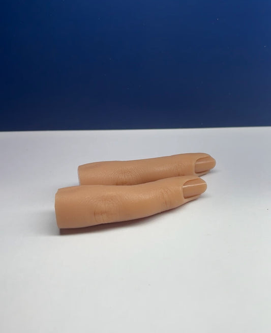 2PCS Silicone Practice Fingers