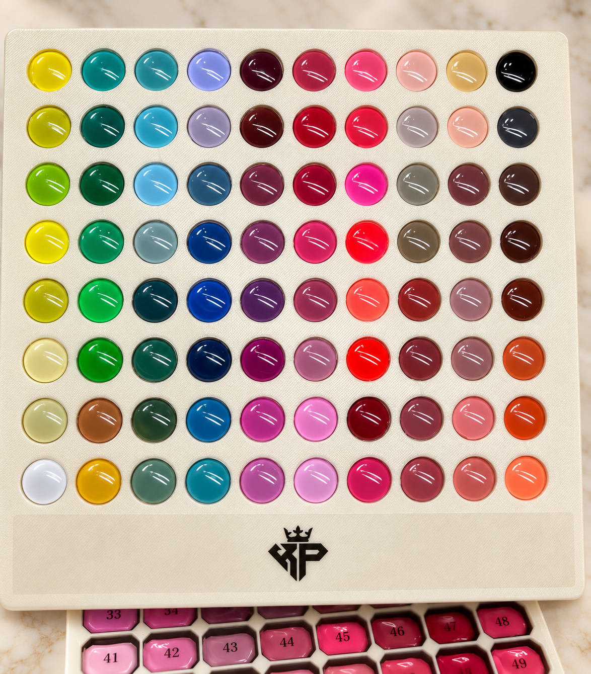 Premium Thick Pat Pat Gel-80 colors (Ombré Nail Design + Painting Nail Art )