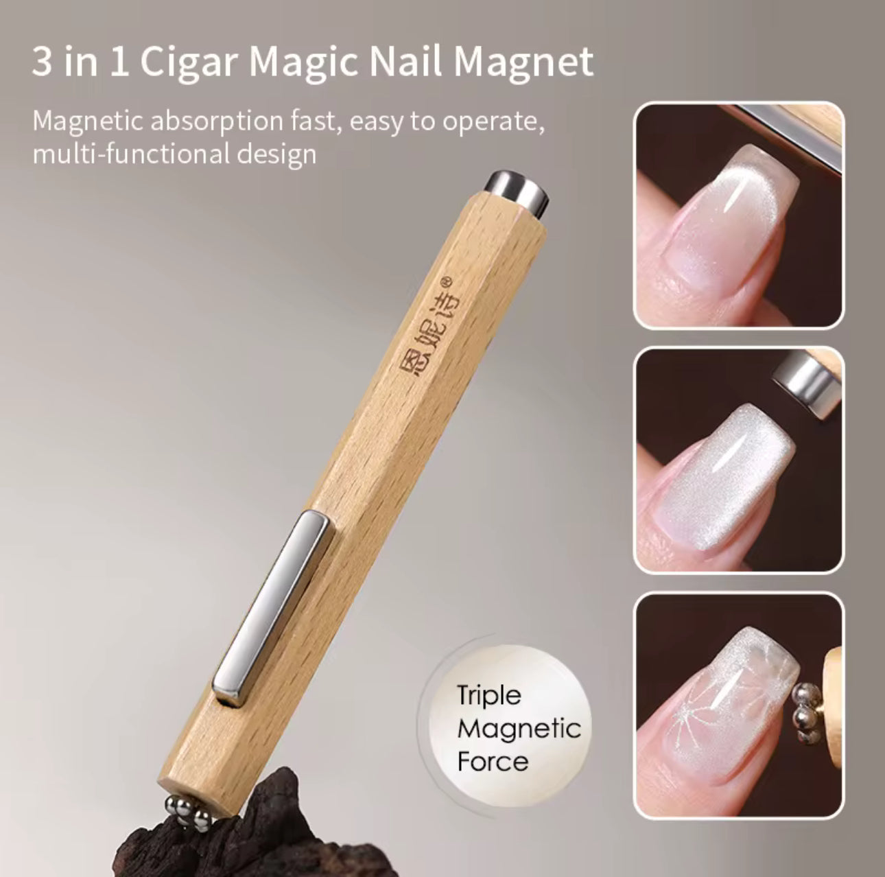 3 in 1 Powerful Nail Magnet