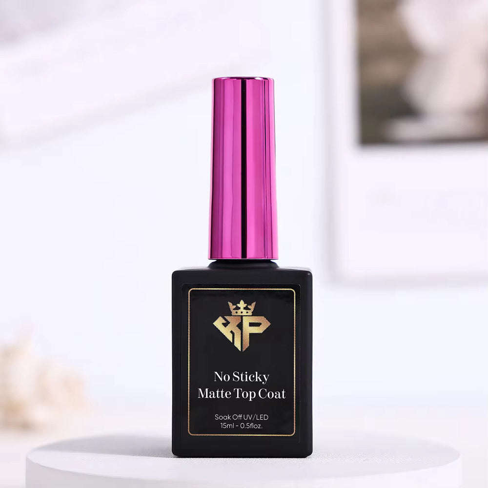 Non sticky matte top
