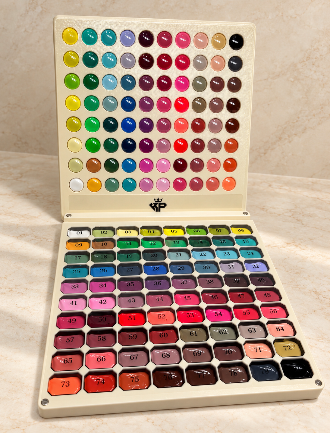 Premium Thick Pat Pat Gel-80 colors (Ombré Nail Design + Painting Nail Art )